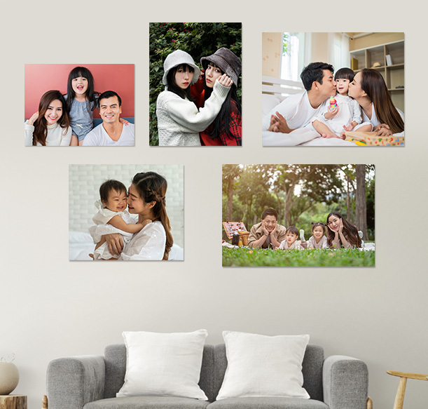 Baby first birthday hardcover photo book